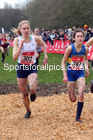 Junior girls, 2020 New Balance English Schools Champs., Sefton Park, Liverpool. Photo: David T. Hewitson/Sports for All Pics